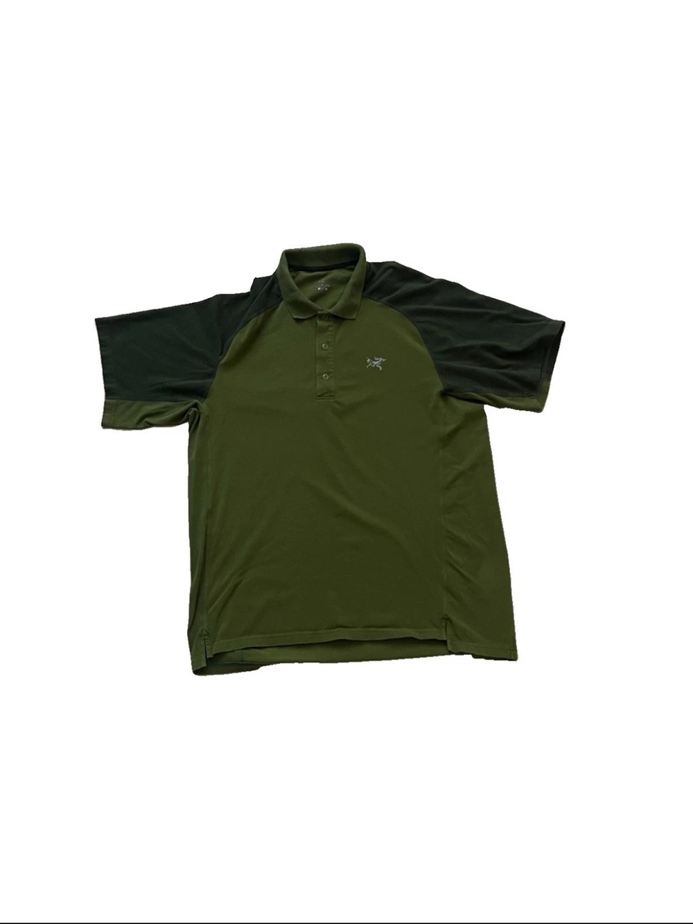 Arc'teryx Men's Green Short Sleeve Polo Shirt Size XL